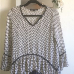 Bell Sleeved Blouse